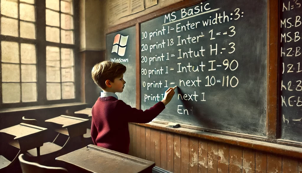 learning computer in blackboard_olderboy